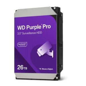 HDD | WESTERN DIGITAL | Purple Pro | 26TB | 512 MB | 7200 rpm | 3 5 | WD260PURP