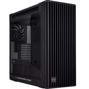 Case | ASUS | PA602 | MidiTower | Case product features Transparent panel | Not included | ATX | EATX | MicroATX | MiniDTX | MiniITX | Colour Black | PROARTPA602TGARGBBLK