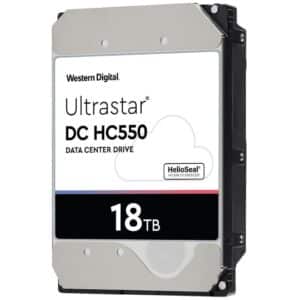 HDD | WESTERN DIGITAL ULTRASTAR | Ultrastar DC HC550 | WUH721818ALE6L4 | 18TB | SATA 3.0 | 512 MB | 7200 rpm | 3 5 | 0F38459