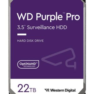 HDD | WESTERN DIGITAL | Purple Pro | 22TB | 512 MB | 7200 rpm | 3 5 | WD221PURP