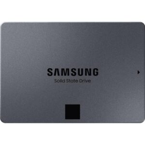 SSD | SAMSUNG | 870 QVO | 2TB | SATA 3.0 | Write speed 530 MBytes/sec | Read speed 560 MBytes/sec | TBW 720 TB | MTBF 1500000 hours | MZ-77Q2T0BW