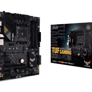 Mainboard | ASUS | AMD B550 | SAM4 | ATX | 3xPCI-Express 3.0 1x | 1xPCI-Express 3.0 16x | 2xM.2 | 1xPCI-Express 4.0 16x | Memory DDR4 | Memory slots 4 | 1xHDMI | 1xDisplayPort | 1xUSB type C | 5xUSB 3.2 | 1xOptical S/PDIF | 1xRJ45 | 5xAudio port | TUFGAMINGB550-PLUS
