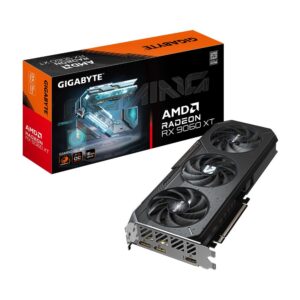 Graphics Card | GIGABYTE | AMD Radeon RX 9060 XT | 16 GB | GDDR6 | 128 bit | PCIE 5.0 16x | Triple slot Fansink | GV-R9060XTGAMINGOC-16GD