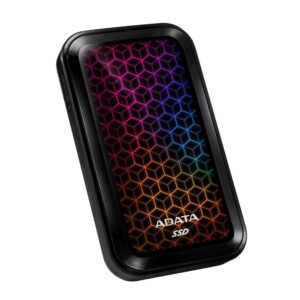 External SSD | ADATA | SE770G | 2TB | USB-C | USB 3.2 | Write speed 800 MBytes/sec | Read speed 1000 MBytes/sec | ASE770G-2TU32G2-CBK