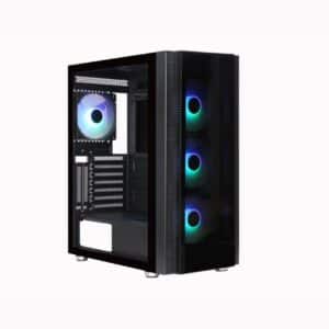 Case | GOLDEN TIGER | Raider SK-1 | MidiTower | Not included | ATX | Colour Black | RAIDERSK1