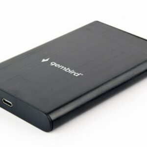 HDD CASE EXT. USB-C 2.5/BLACK EE2-U3S-6 GEMBIRD