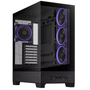 Case | ASUS | ASUS A31 PLUS Case | MidiTower | Case product features Transparent panel | ATX | BTX | MicroATX | MiniITX | Colour Black | A31PLUSTGARGBBLACK