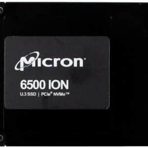 SSD | MICRON | SSD series 6500 ION | 30.72TB | NVMe | NAND flash technology TLC | Write speed 5000 MBytes/sec | Read speed 6800 MBytes/sec | Form Factor 2 5 | MTBF 2500000 hours | MTFDKCC30T7TGR-1BK1DFCYYR