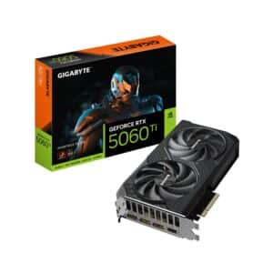 Graphics Card | GIGABYTE | NVIDIA GeForce RTX 5060 Ti | 16 GB | GDDR7 | 128 bit | PCIE 5.0 8x | GPU 2587 MHz | Dual Slot Fansink | GV-N506TWF2OC-16GD1.0