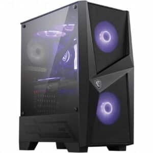 Case | MSI | MAG FORGE 100M | MidiTower | Not included | ATX | MicroATX | MiniITX | Colour Black | MAGFORGE100M