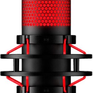 MICROPHONE QUADCAST STANDALONE/HX-MICQC-BK HYPERX