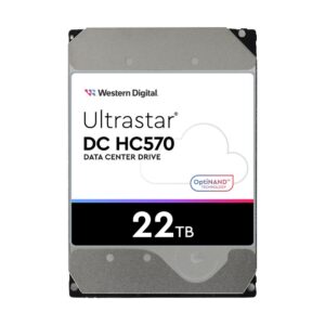 HDD | WESTERN DIGITAL ULTRASTAR | Ultrastar DC HC570 | 22TB | SAS | 512 MB | 7200 rpm | 3 5 | MTBF 2500000 hours | 0F48052