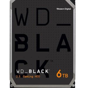 HDD | WESTERN DIGITAL | Black | 6TB | SATA | 128 MB | 7200 rpm | 3 5 | WD6004FZWX