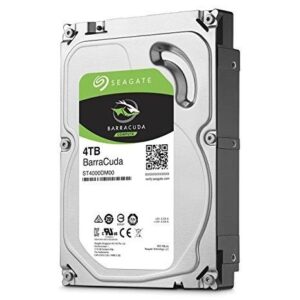 HDD | SEAGATE | Barracuda | 4TB | SATA 3.0 | 256 MB | 5400 rpm | Discs/Heads 2/4 | 3 5 | ST4000DM004