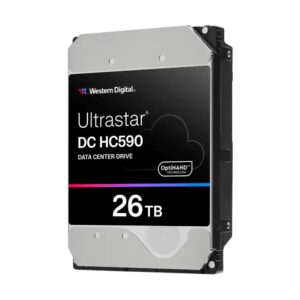 HDD | WESTERN DIGITAL ULTRASTAR | Ultrastar DC HC590 | WUH722626ALE6L4 0F65672 | 26TB | SATA 3.0 | 512 MB | 7200 rpm | 3 5 | 0F65672