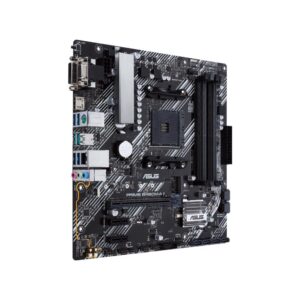 Mainboard | ASUS | AMD B450 | SAM4 | MicroATX | 2xPCI-Express 2.0 1x | 1xPCI-Express 3.0 16x | 1xM.2 | Memory DDR4 | Memory slots 4 | 1x15pin D-sub | 1xDVI | 1xHDMI | 2xAudio-In | 1xAudio-Out | 6xUSB 3.2 | 1xPS/2 | 1xRJ45 | PRIMEB450M-AII