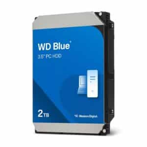 HDD | WESTERN DIGITAL | Blue | 2TB | SATA 3.0 | 64 MB | 5400 rpm | 3 5 | WD20EARZ