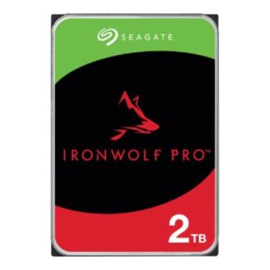 HDD | SEAGATE | IronWolf Pro | 2TB | SATA | 256 MB | 7200 rpm | 3 5 | ST2000NT001