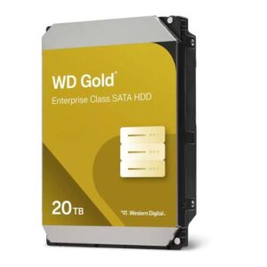 HDD | WESTERN DIGITAL | Gold | 20TB | 512 MB | 7200 rpm | 3 5 | WD203KRYZ