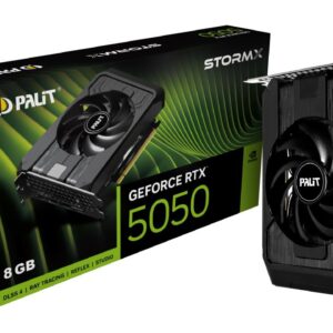 Graphics Card | PALIT | NVIDIA GeForce RTX 5050 | 8 GB | GDDR6 | 128 bit | PCIE 5.0 16x | Single Slot Fansink | NE65050019P1-GB2070F