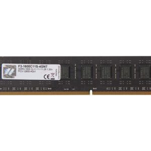 MEMORY DIMM 4GB PC12800 DDR3/F3-1600C11S-4GNT G.SKILL
