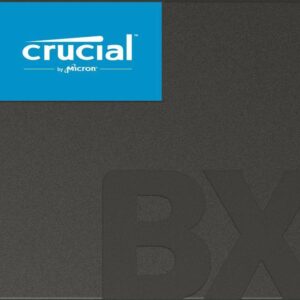 SSD | CRUCIAL | BX500 | 500GB | SATA 3.0 | Write speed 500 MBytes/sec | Read speed 550 MBytes/sec | 2 5 | TBW 120 TB | MTBF 1500000 hours | CT500BX500SSD1