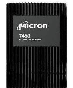 SSD | MICRON | SSD series 7450 PRO | 7.68TB | PCIE | NVMe | NAND flash technology TLC | Write speed 5600 MBytes/sec | Read speed 6800 MBytes/sec | Form Factor U.3 | TBW 14000 TB | MTFDKCC7T6TFR-1BC1ZABYYR