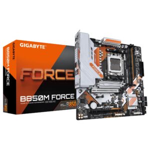 Mainboard | GIGABYTE | AMD B850 | SAM5 | Micro-ATX | Memory DDR5 | Memory slots 2 | B850MFORCE