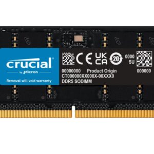 NB MEMORY 32GB DDR5-4800 SO/CT32G48C40S5 CRUCIAL