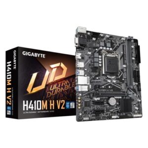 Mainboard | GIGABYTE | Intel Q470 Express | LGA1200 | Micro-ATX | Memory DDR4 | H410MHV22.0