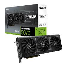 Graphics Card | ASUS | NVIDIA GeForce RTX 5070 | 12 GB | GDDR7 | 192 bit | PCIE 5.0 16x | Triple slot Fansink | 1xHDMI | 3xDisplayPort | PRIME-RTX5070-12G